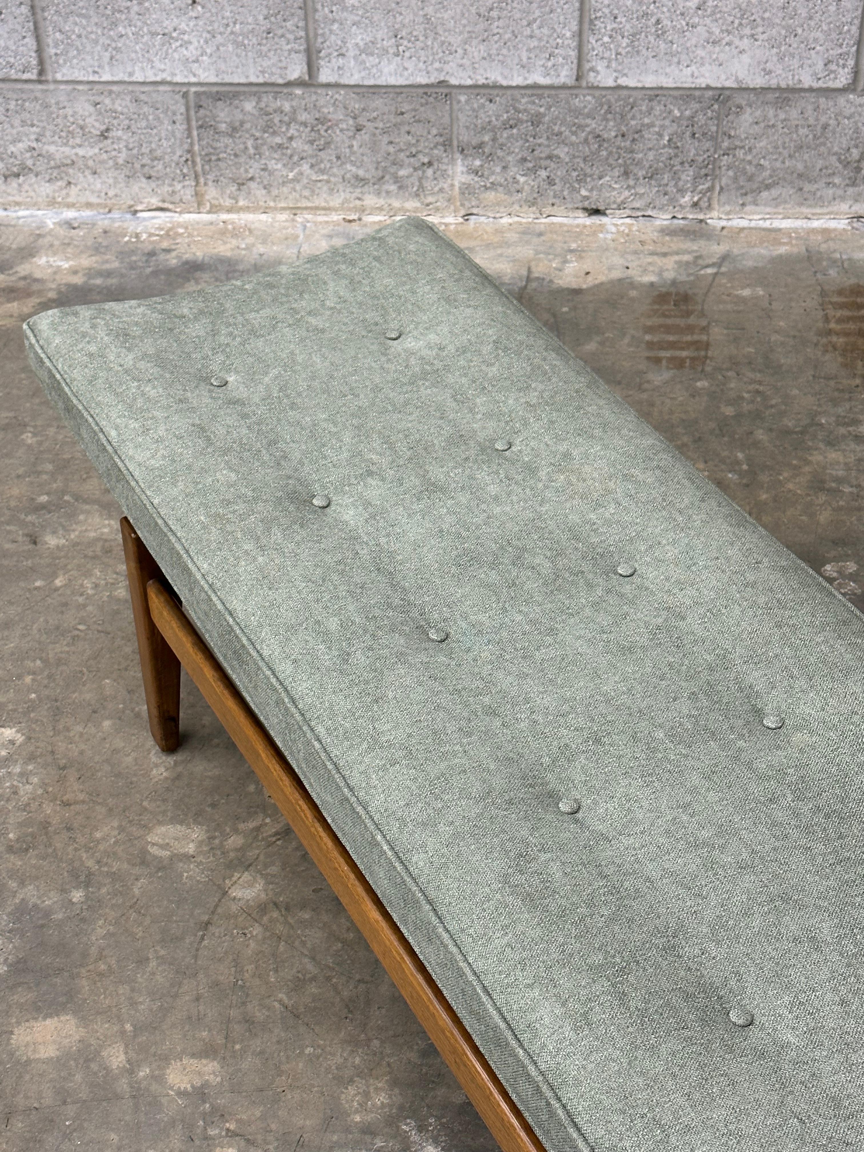 Banc flottant vintage Jens Risom de six pieds (6 pieds) en vente 6