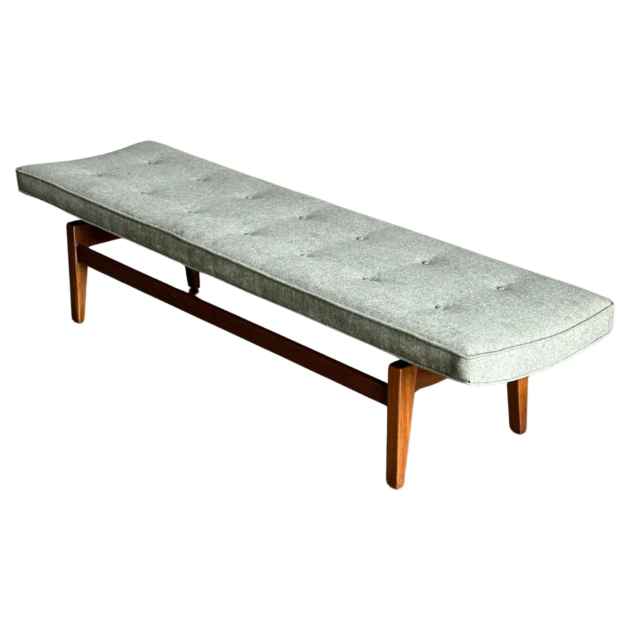 Vintage Jens Risom Six Foot (6ft) Floating Bench