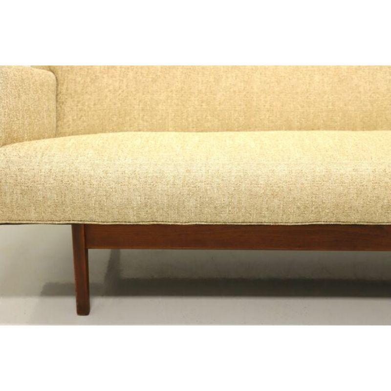 Fabric Jens Risom U150 Mid Century Danish Modern Sofa