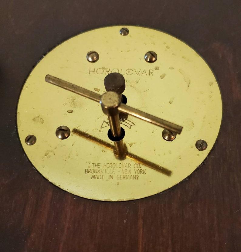Vintage Jerome & Co. Horolovar Flying Pendulum Novelty Clock 1