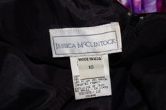 Vintage Jessica MClintock Floral Gown