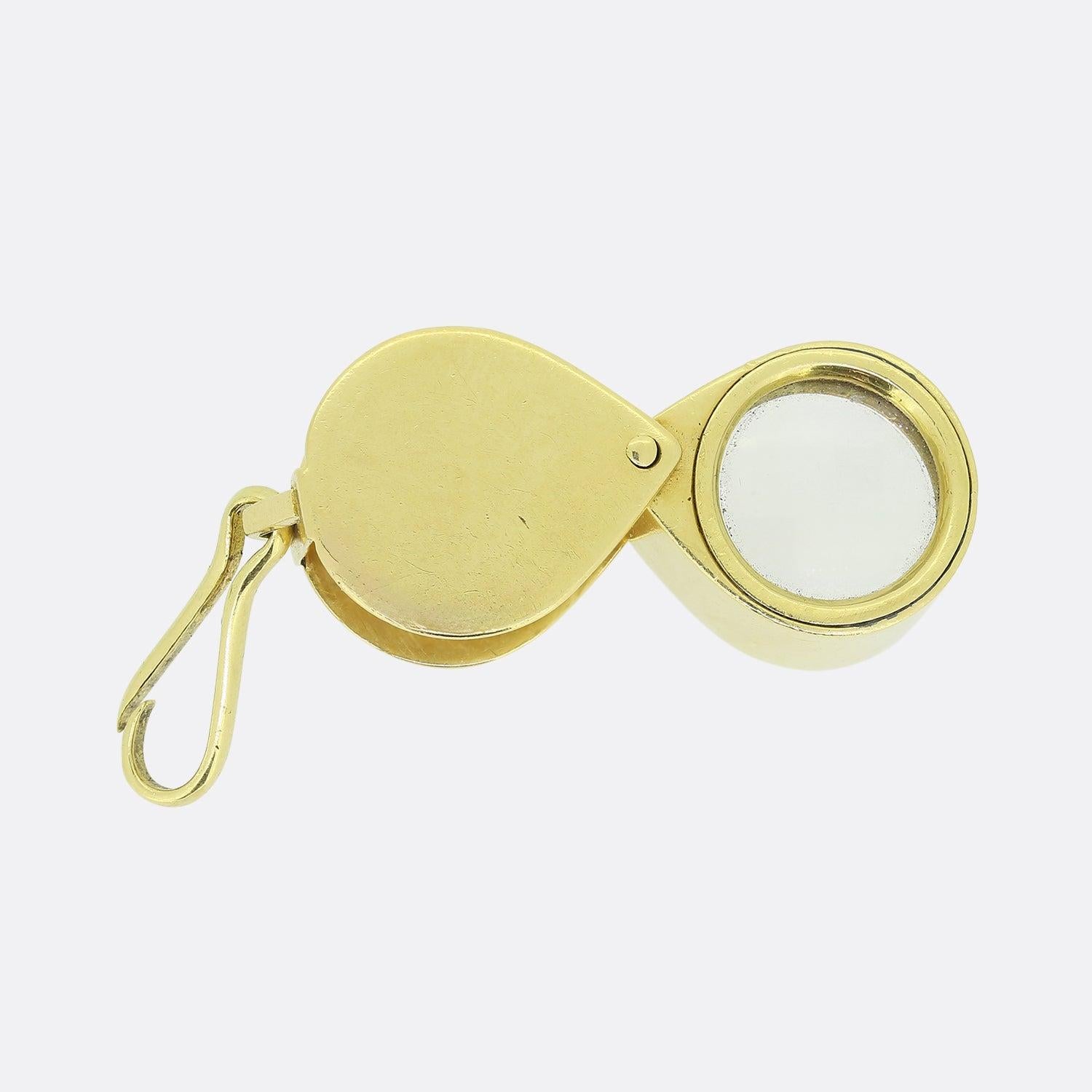 Vintage Jewellers Loupe-Anhänger Damen