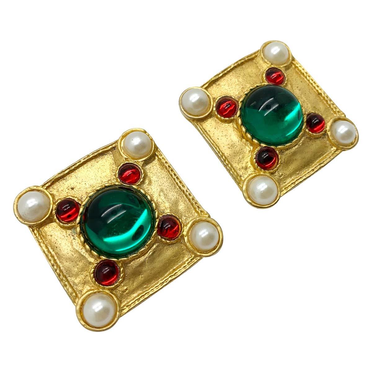 1980s mens earrings