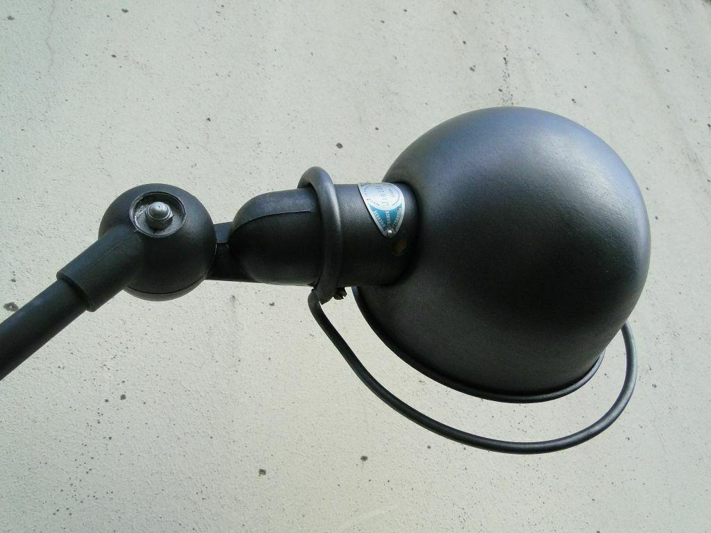 Jean Louis Domecq Jielde Lamp Double Graphite French Industrial   In Good Condition For Sale In Lège Cap Ferret, FR