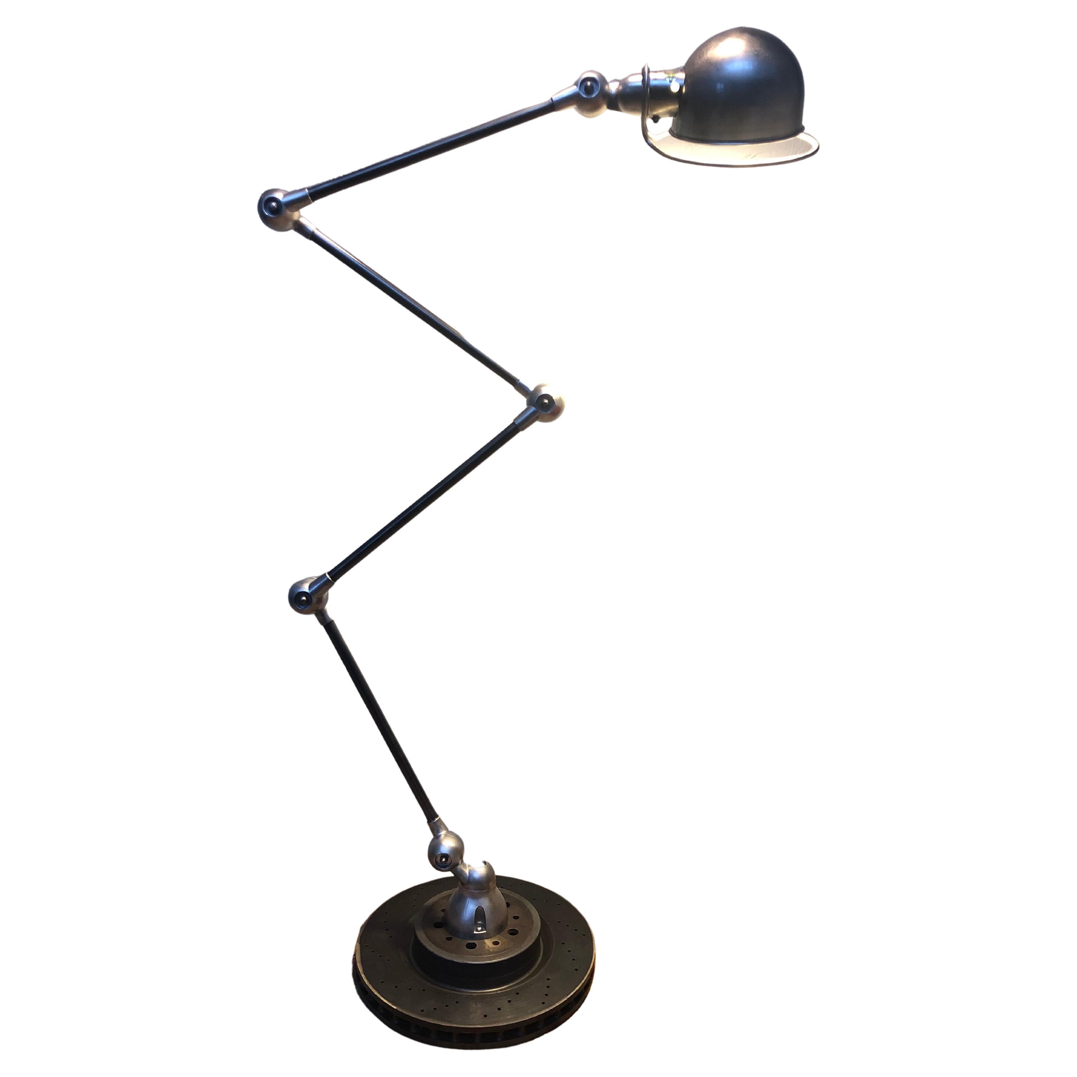 Vintage Jielde Industrial Floor Lamp