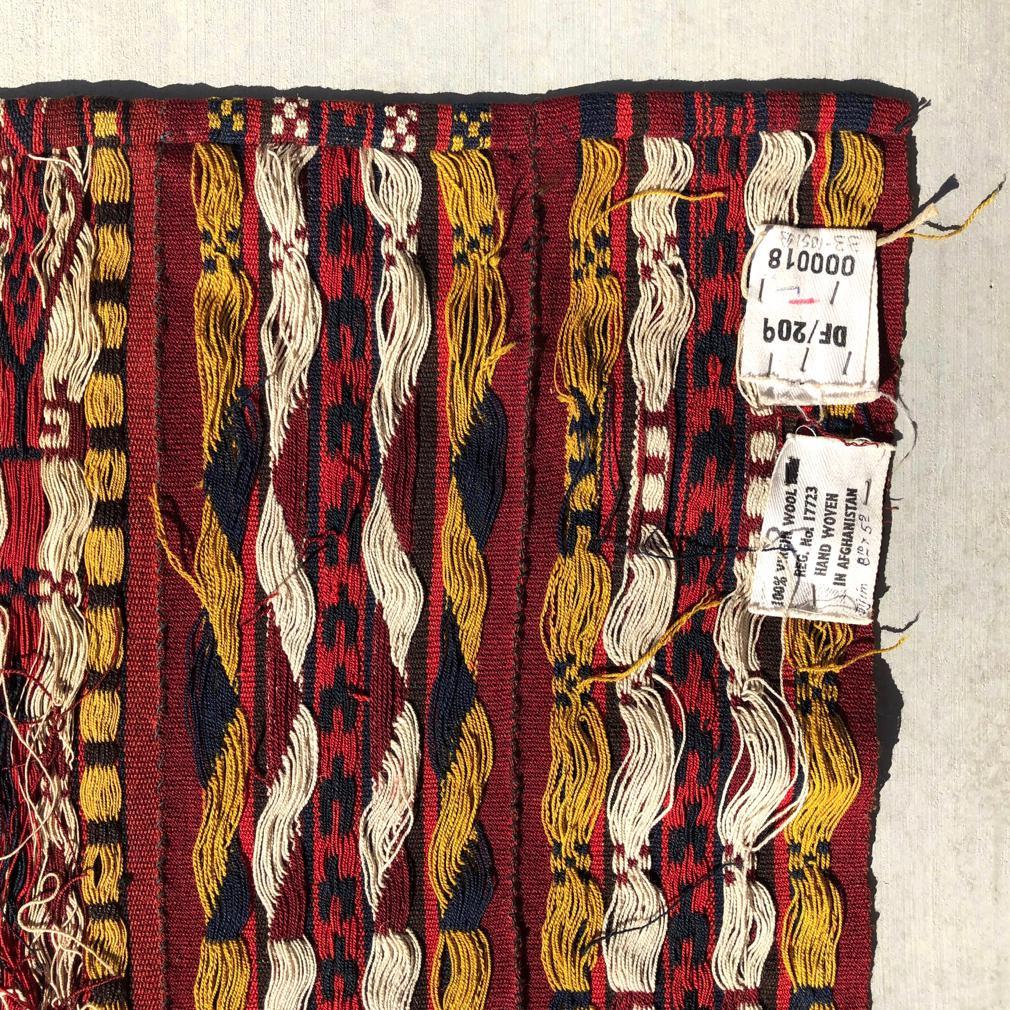 Vintage Jijim Rug / Bed Cover, Afghanistan For Sale 4