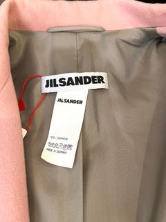 Vintage JIL SANDER Light Pink Cashmere Blazer