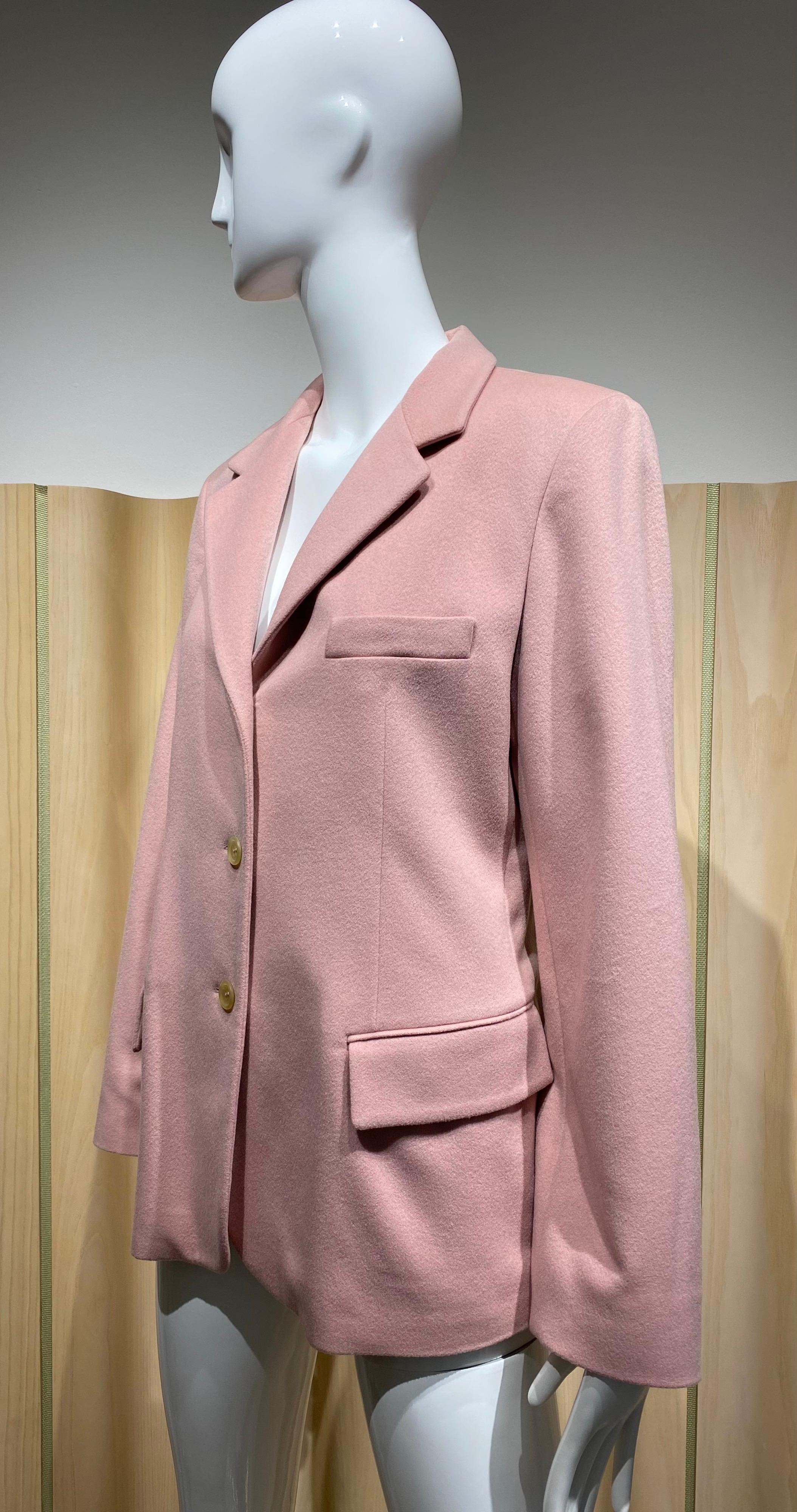 vintage pink blazer