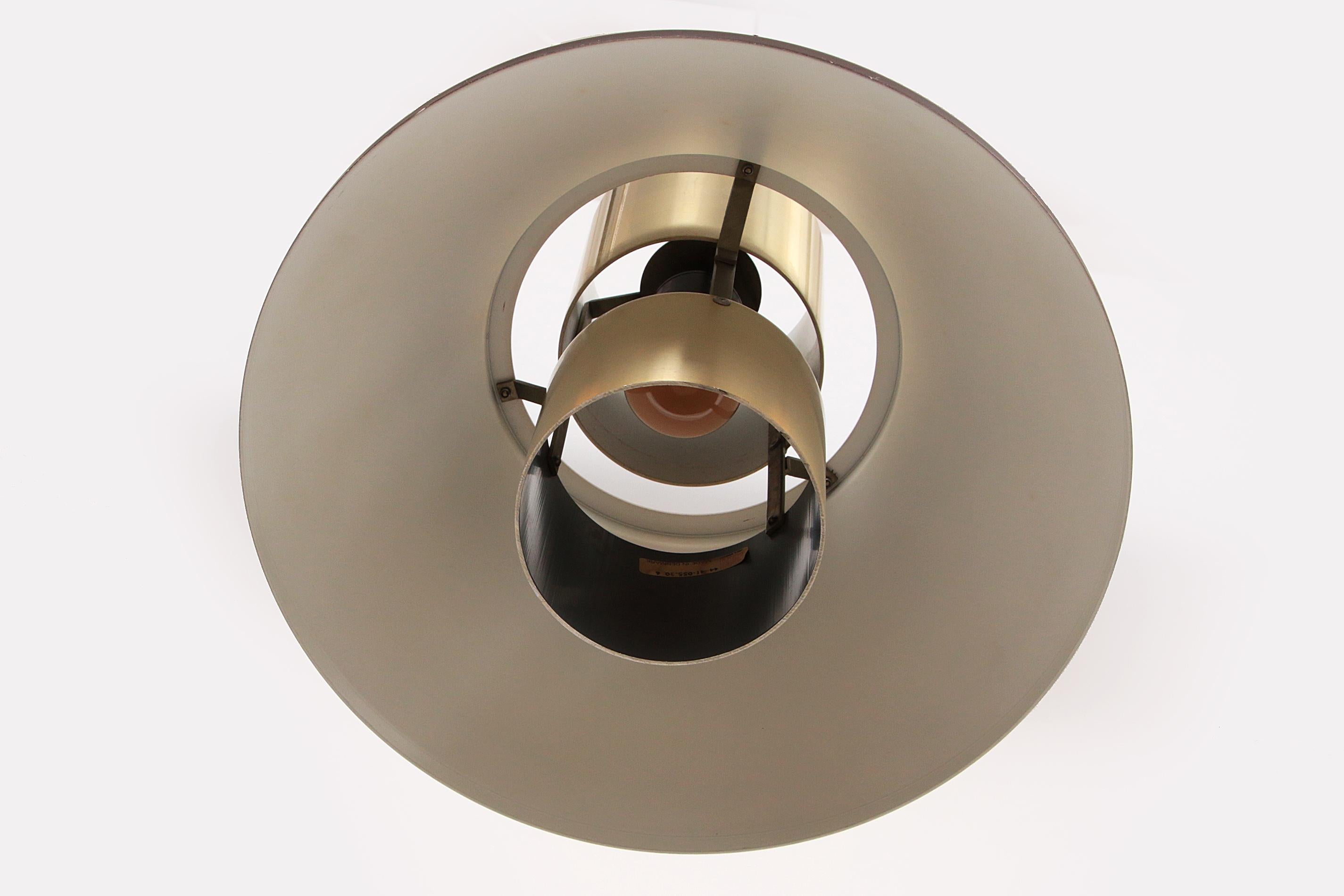 Fin du 20e siècle Lampe suspendue Jo Hammerborg - Fog & Morup Design des années 70 en vente