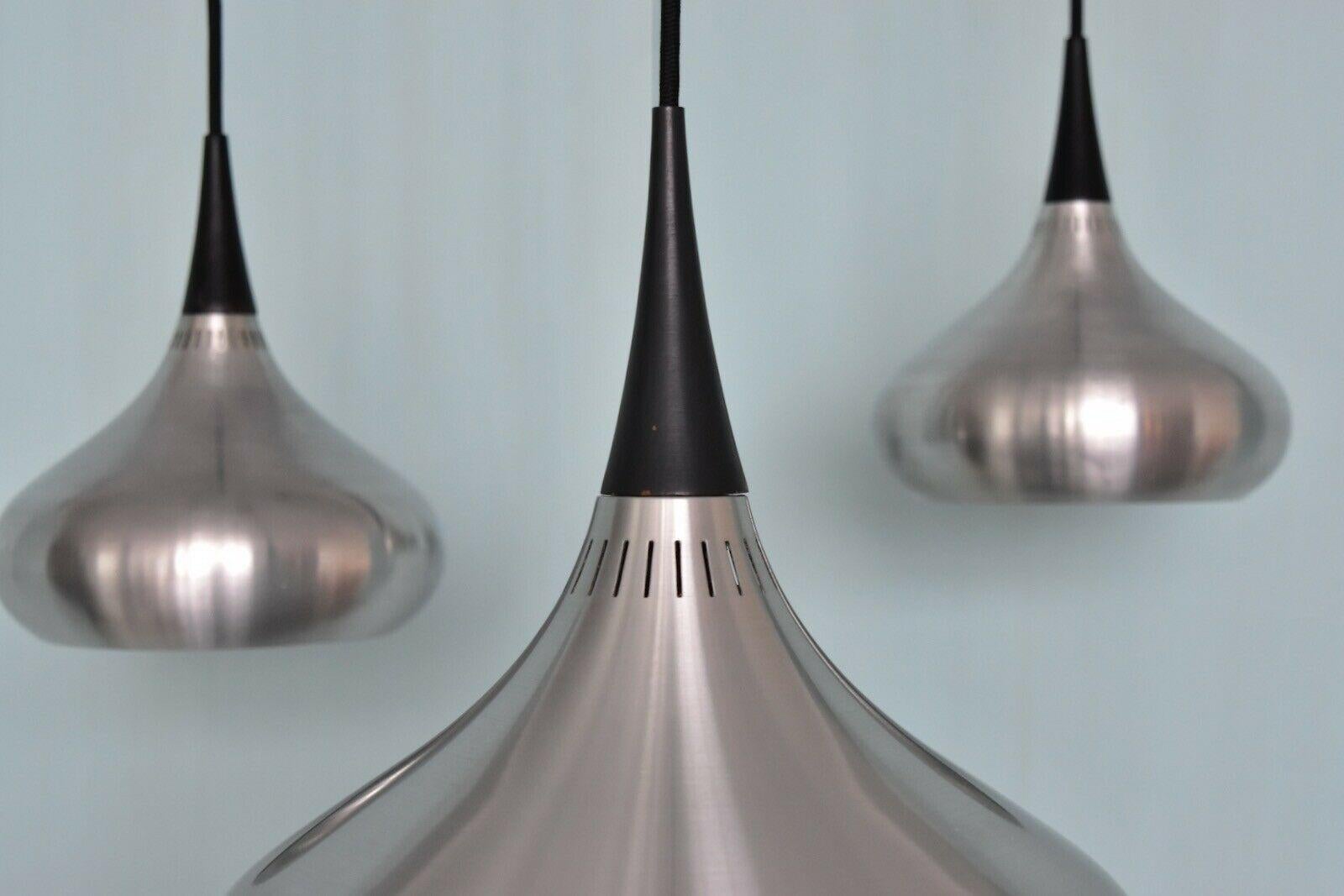 Scandinavian Modern Vintage Jo Hammerborg Orient Pendant Lamp by Fog & Mørup, Denmark