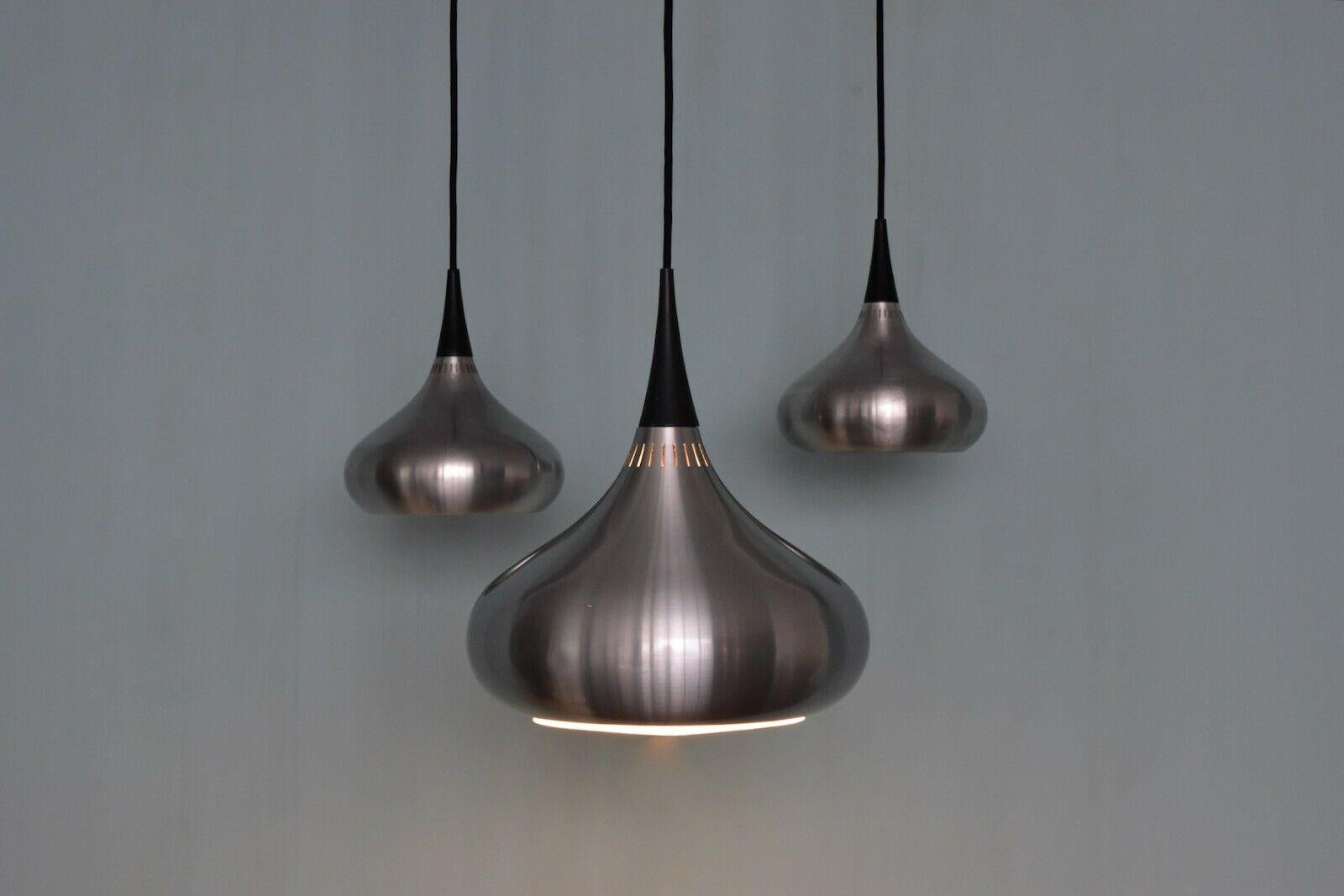 Vintage Jo Hammerborg Orient Pendant Lamp by Fog & Mørup, Denmark 1