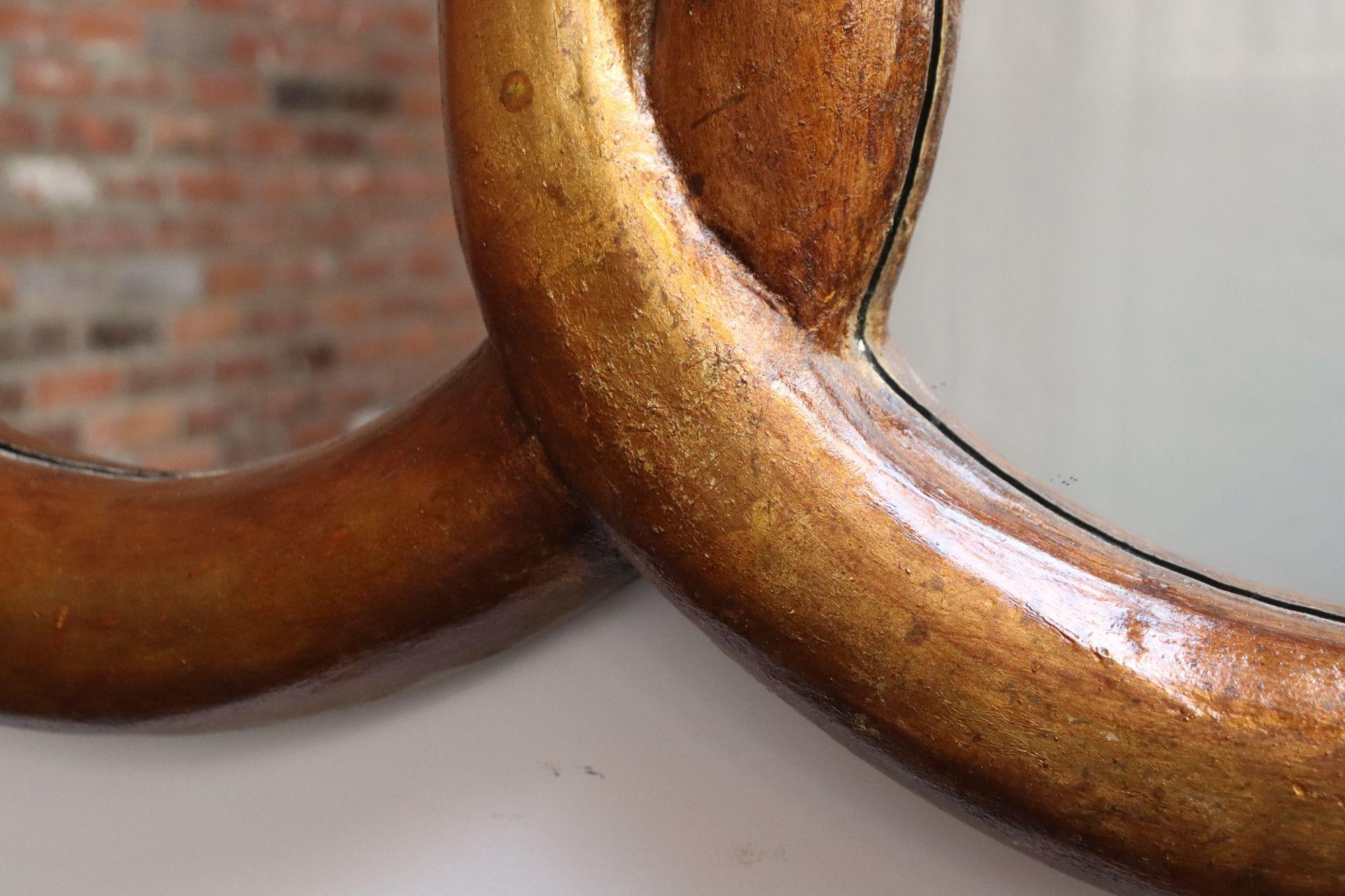 Panneau de commerce de Bakery vintage peint en composite Pretzel and Crown Mirrored Jo Mead en vente 9