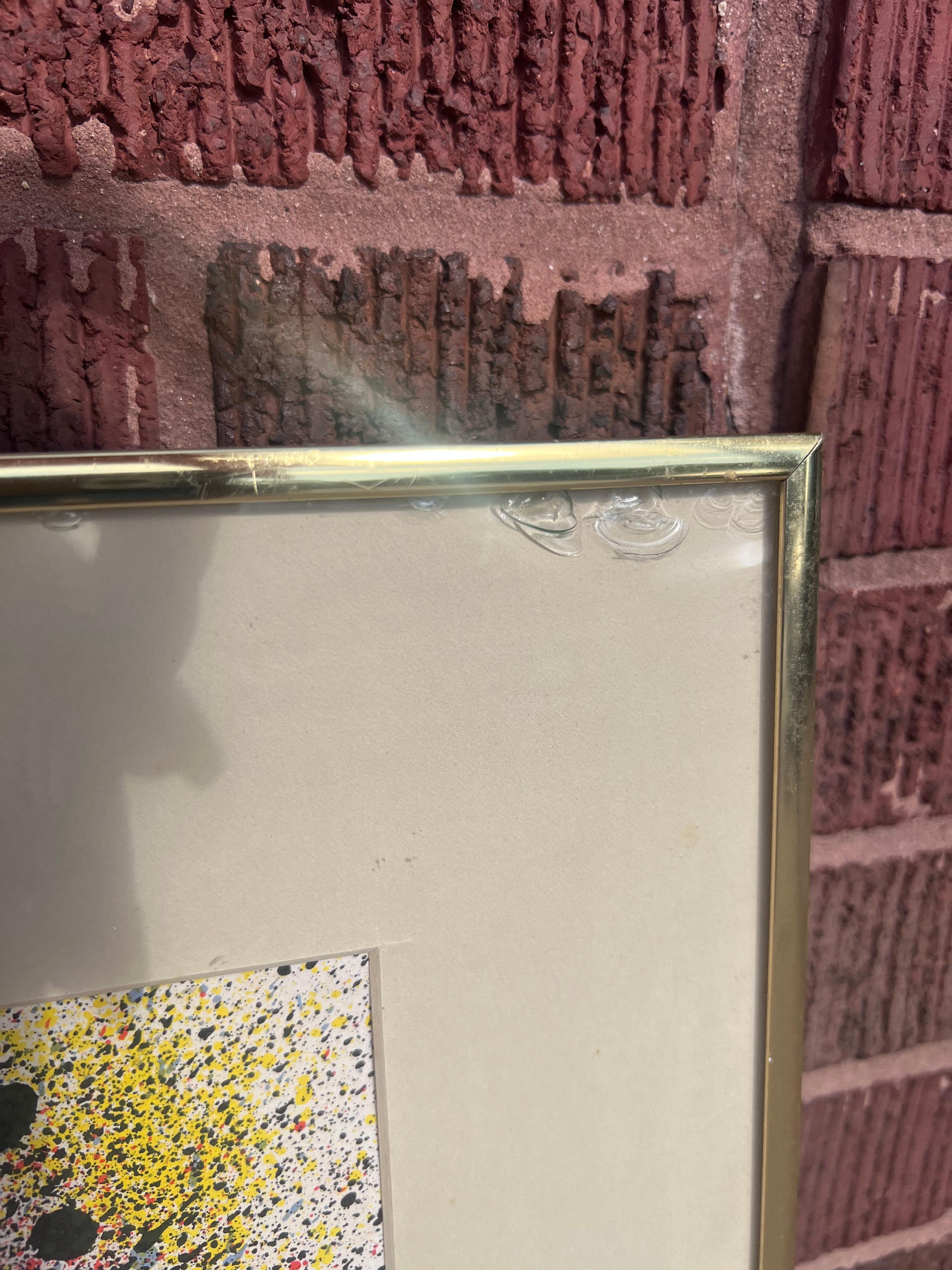 Métal Lithographie vintage encadrée « Céramiques II » de Joan Miro en vente