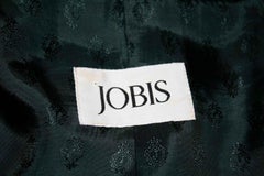 Vintage Jobis Green Velvet Quilted Jacket