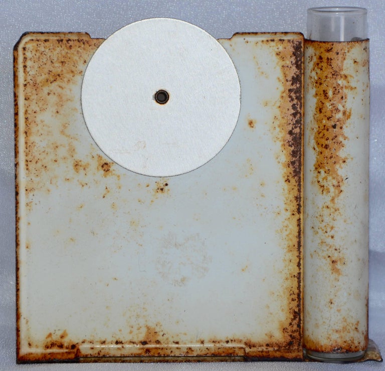 Vintage John Deere Rain Gauge Recorder for John Warner Dealership For