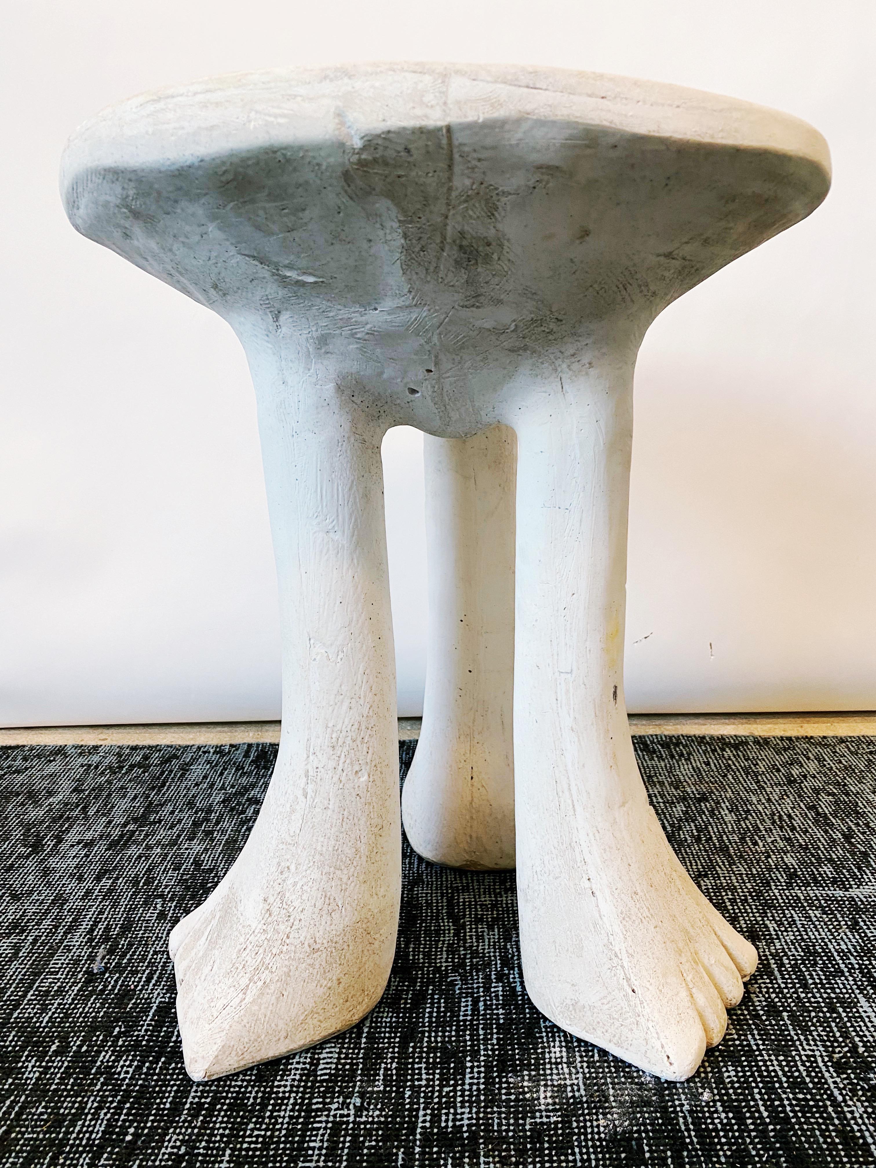 Vintage John Dickinson Plaster 'Africa' Table, circa 1970s 3