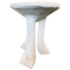 Vintage John Dickinson Plaster 'Africa' Table, circa 1970s