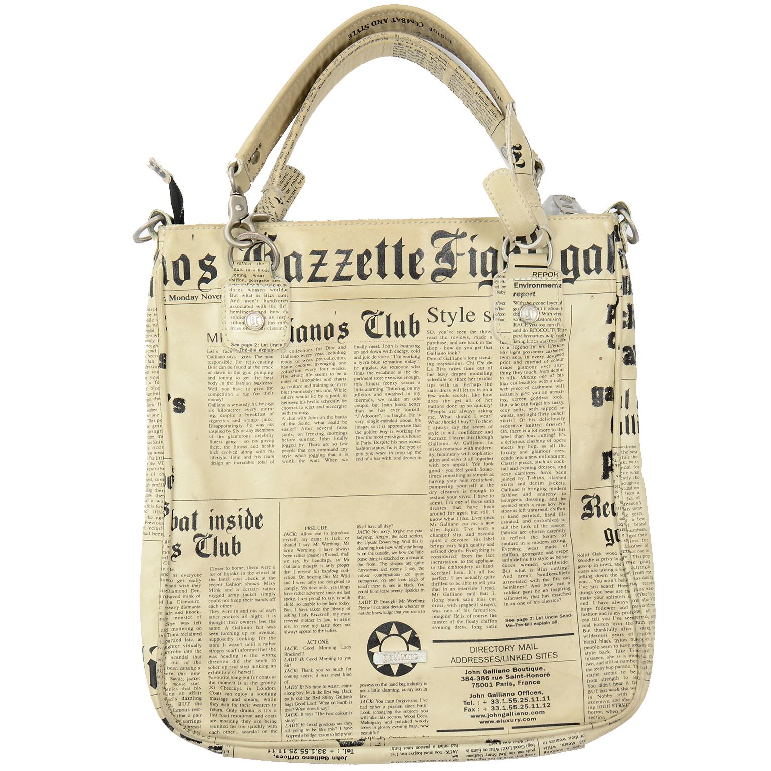 Newspaper Bag - 4 For Sale on 1stDibs | newspaper handbag 