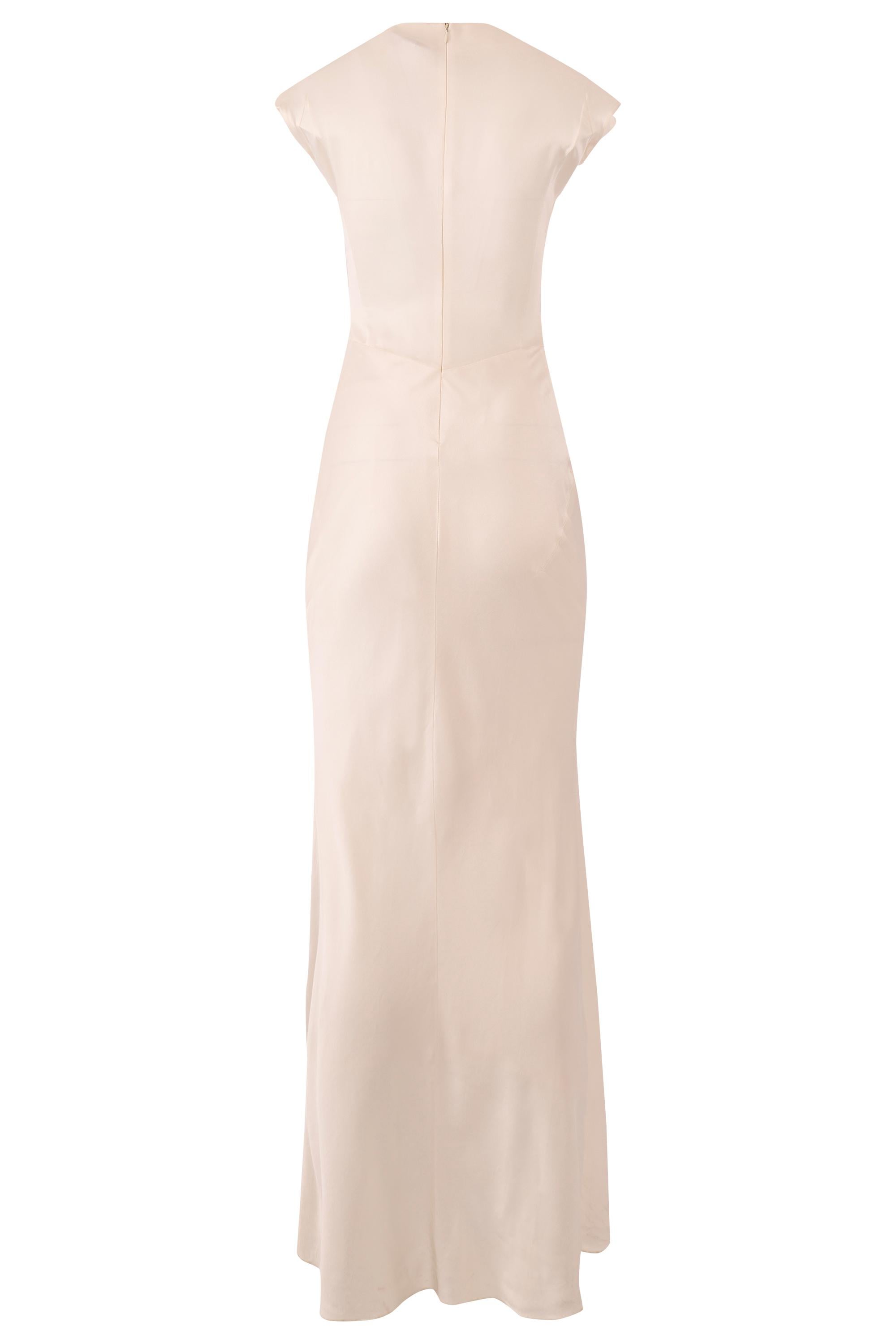 Vintage By John Galliano CIRCA 2000's Perlweißes Kleid im Zustand „Hervorragend“ im Angebot in London, GB