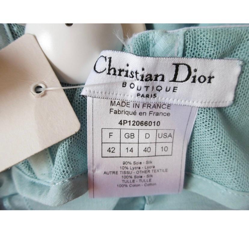 Vintage John Galliano für Christian Dior Kleid-Set im Angebot 1