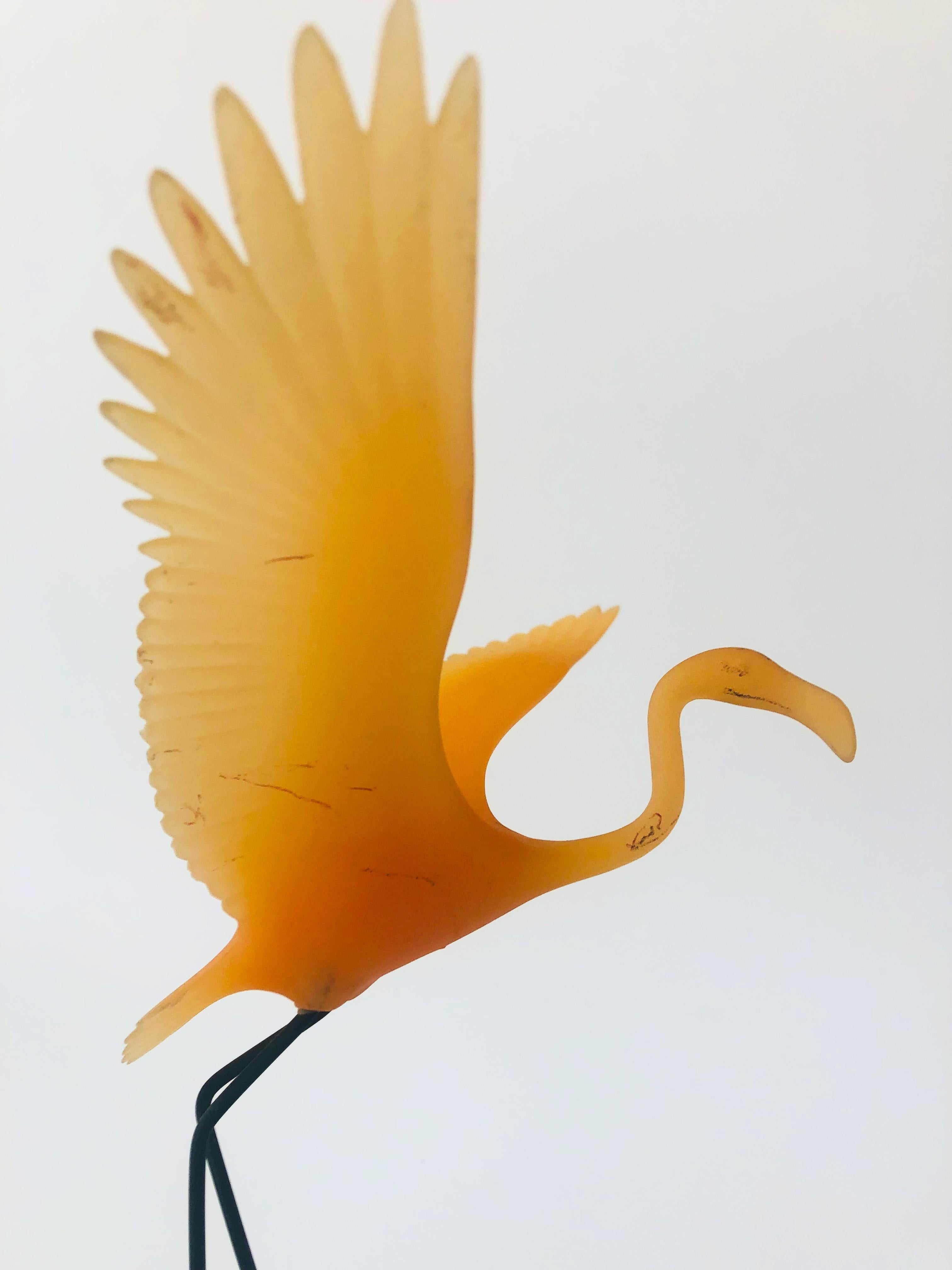 Vintage John Perry Flamingo Sculpture 1