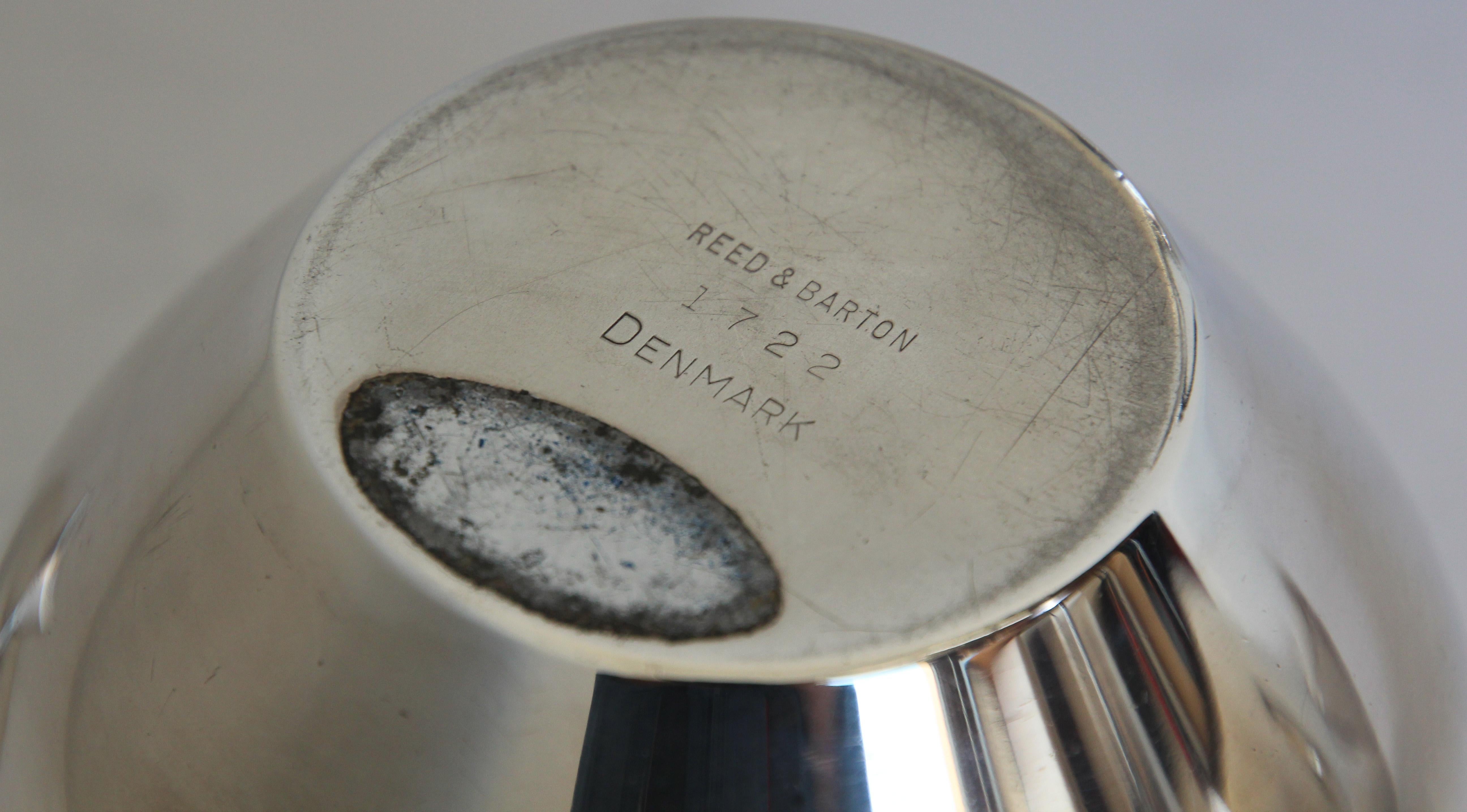 20ième siècle Service à café vintage « Denmark » de John Prip pour Reed & Barton en vente