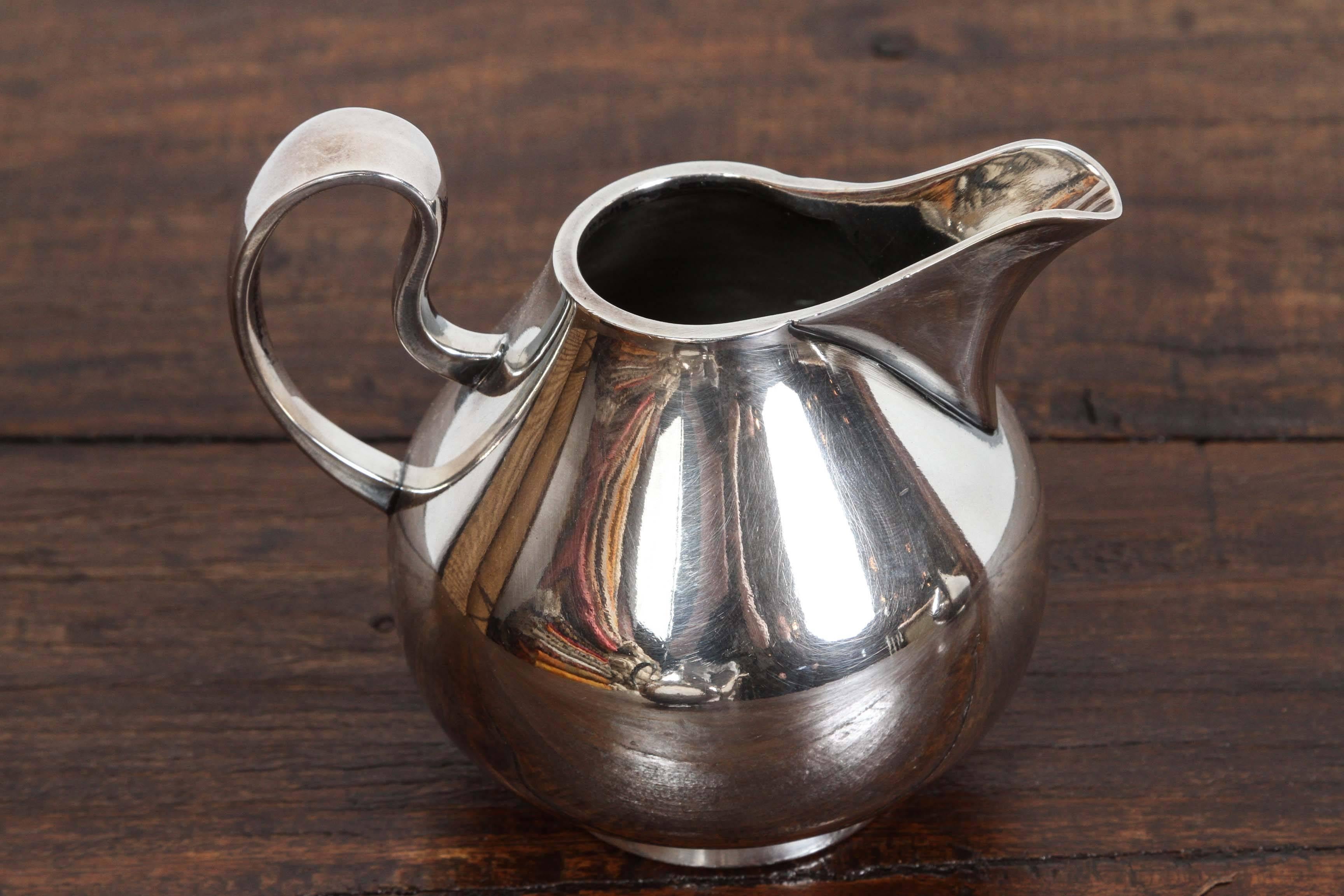 Mid-Century moderno Servizio da tè e caffè d'epoca John Prip per Reed & Barton 