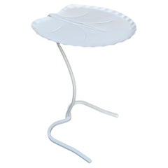 John Salterini Lily, blattförmiger Vintage-Beistelltisch in Blattform