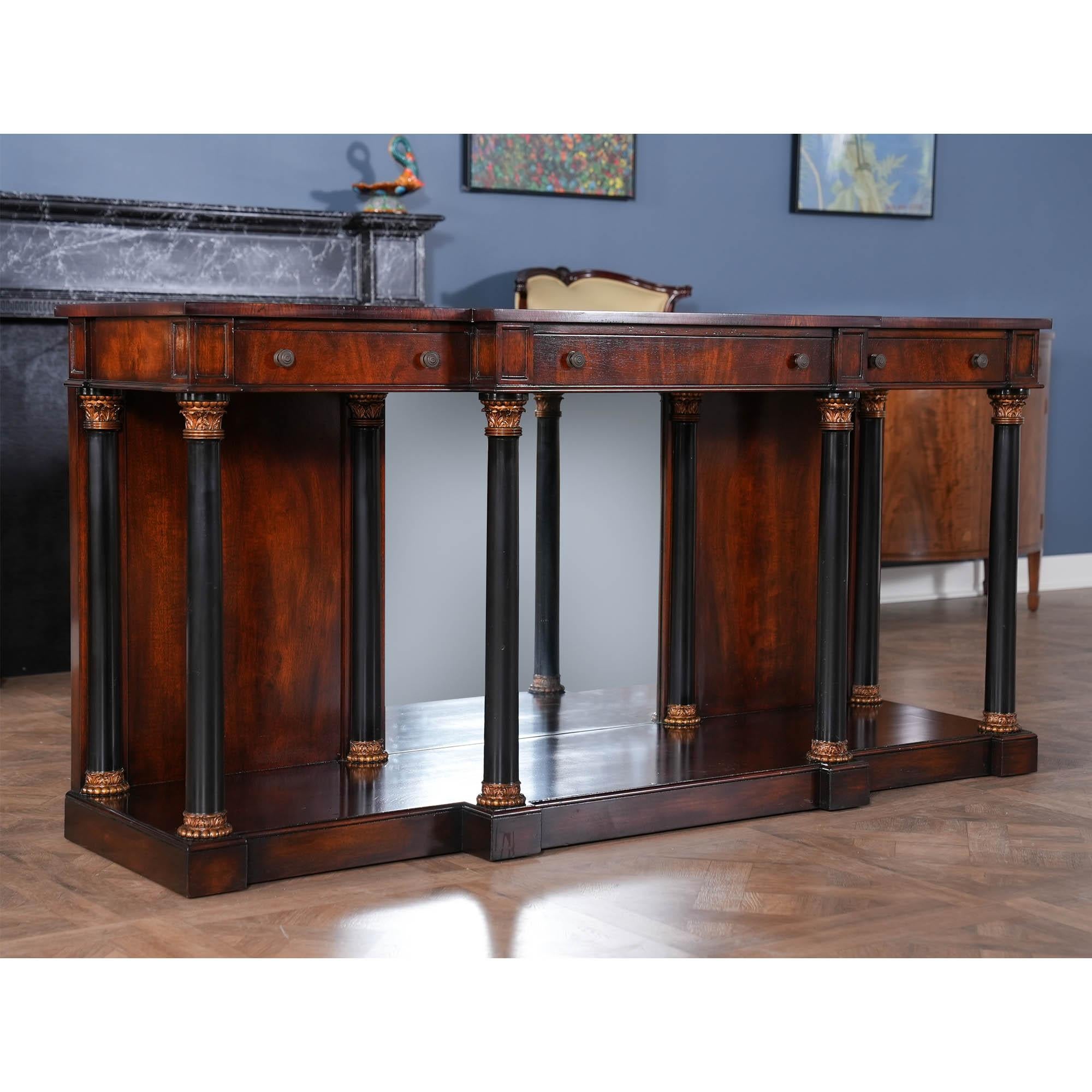 Renaissance Vintage John Scalia Console Table For Sale