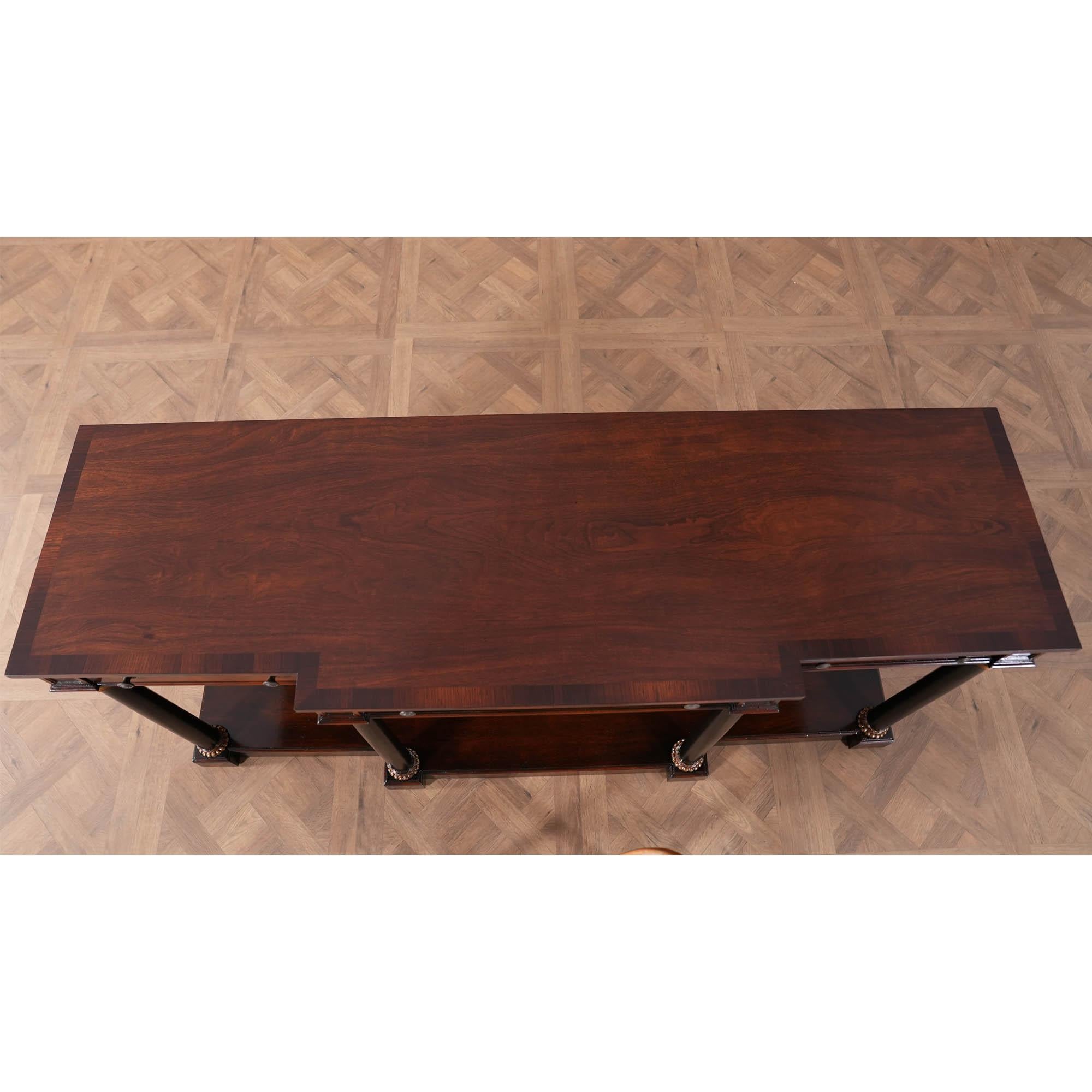 Vintage John Scalia Console Table For Sale 2