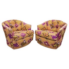Wood Club Chairs