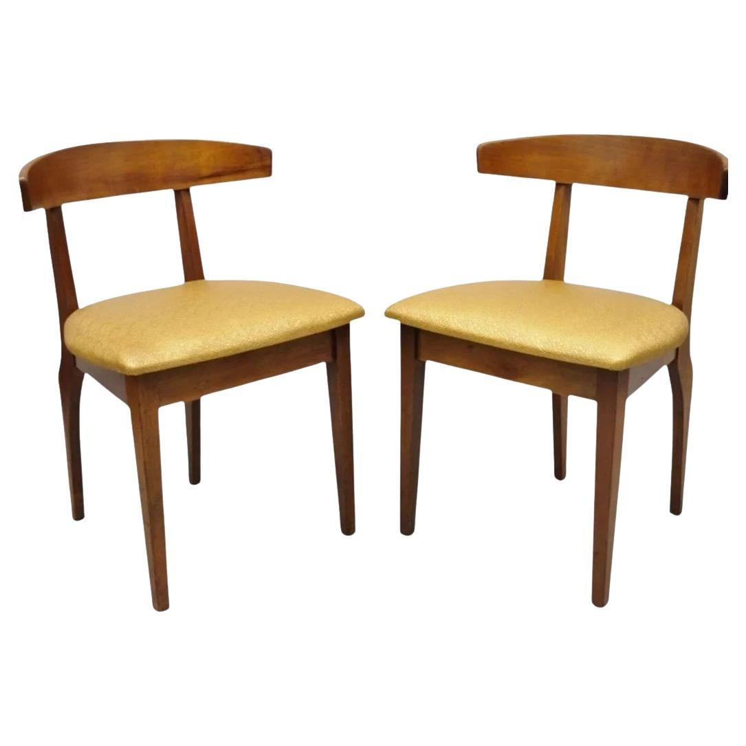 Vintage John Van Koert Drexel "Counterpoint" Cherry Dining Side Chair - ein Paar im Angebot