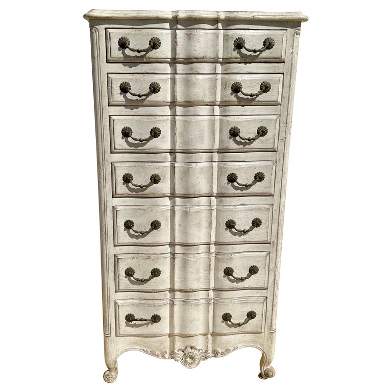 Vintage John Widdicomb Lingerie Chest/Highboy, 1950s Vintage John Widdicomb Lingerie Chest/Highboy, 1950s