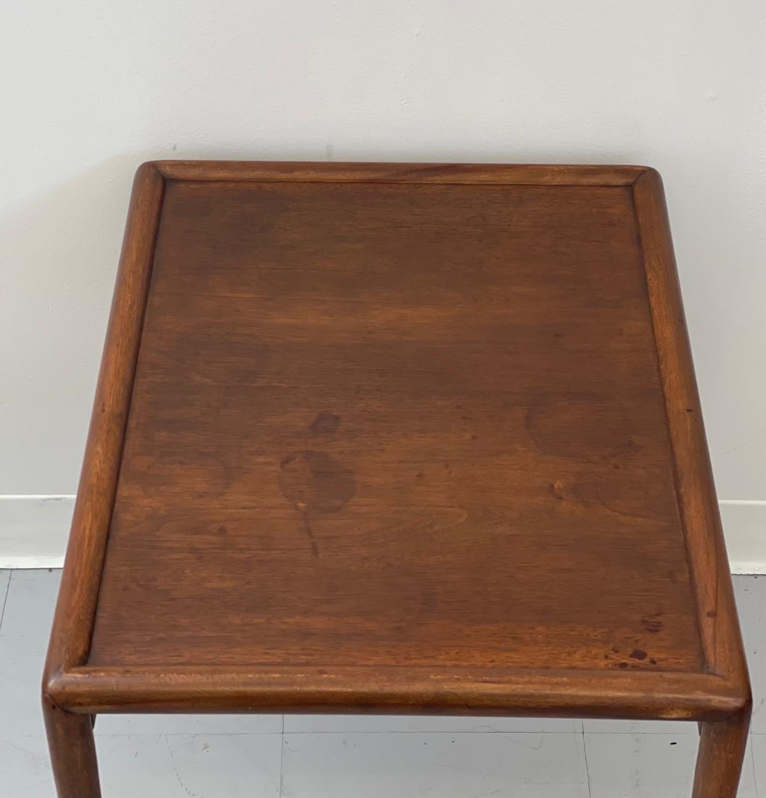 Vintage John Widdicomb Mid Century Modern Mid Century Modern Nesting Table For Sale 3