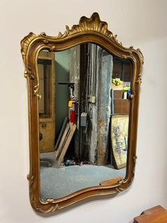 Vintage John Widdicomb Shell Mirror French Rocco Style