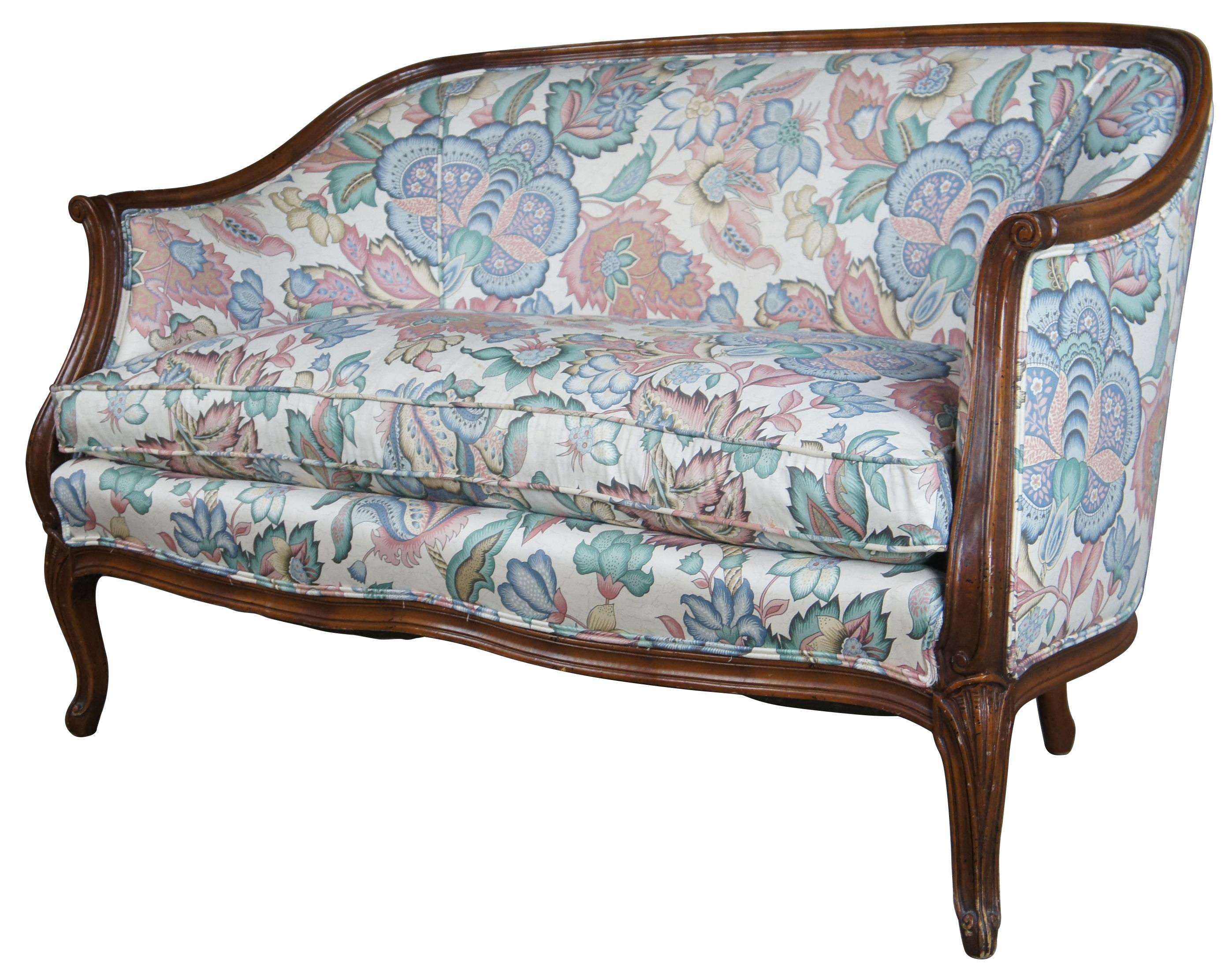 vintage settee couch