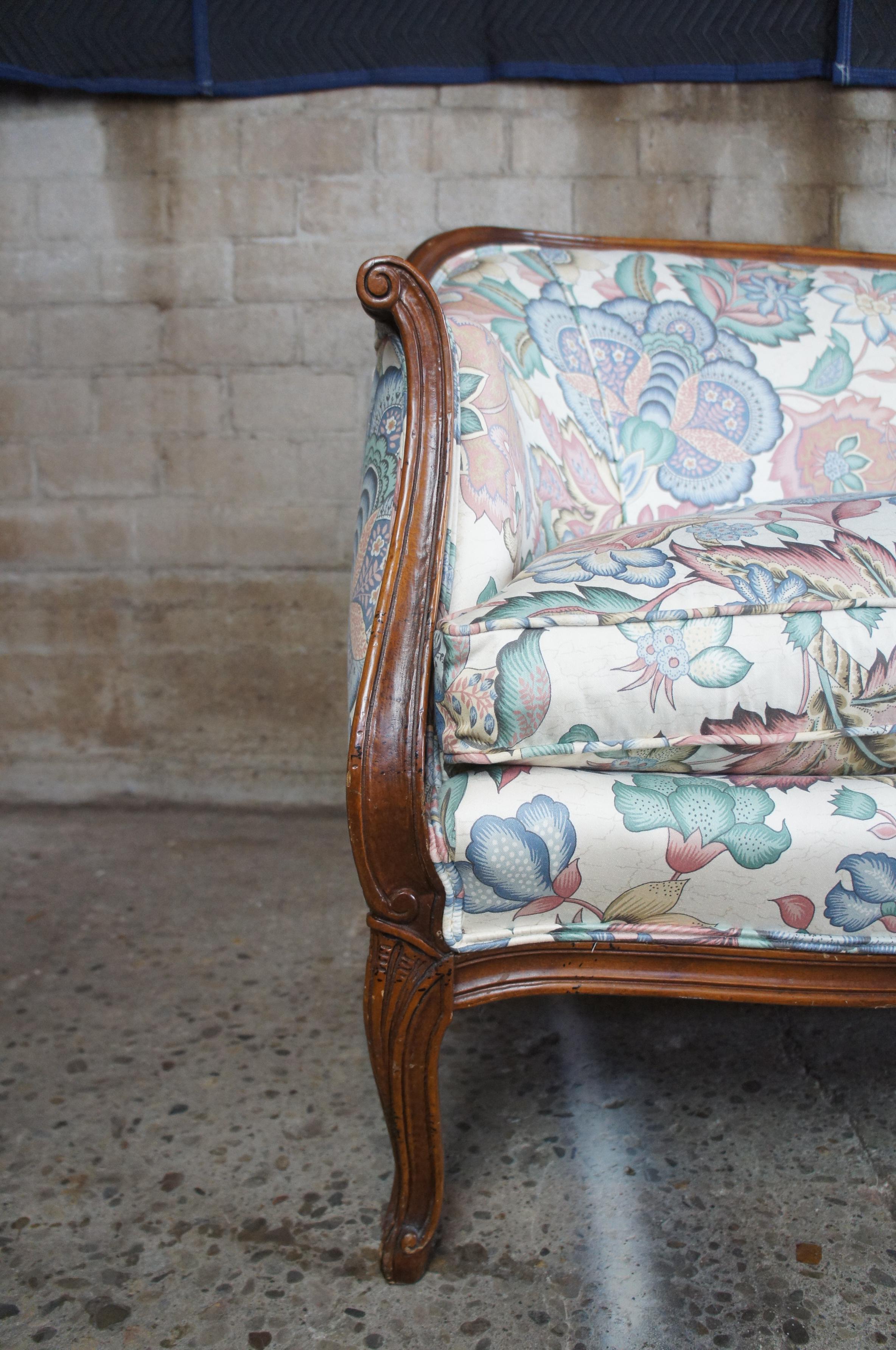 french country loveseat