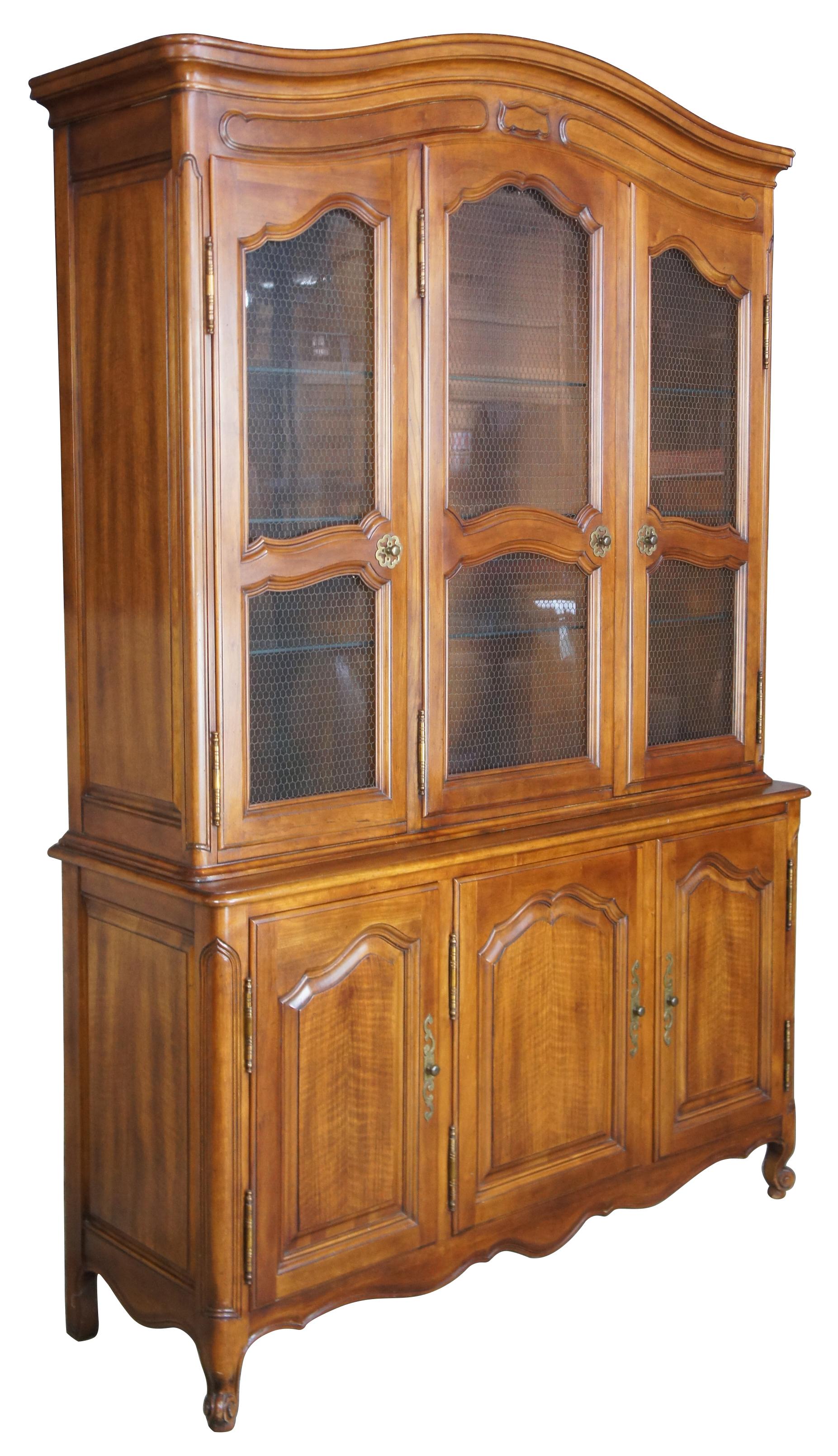antique french china cabinet