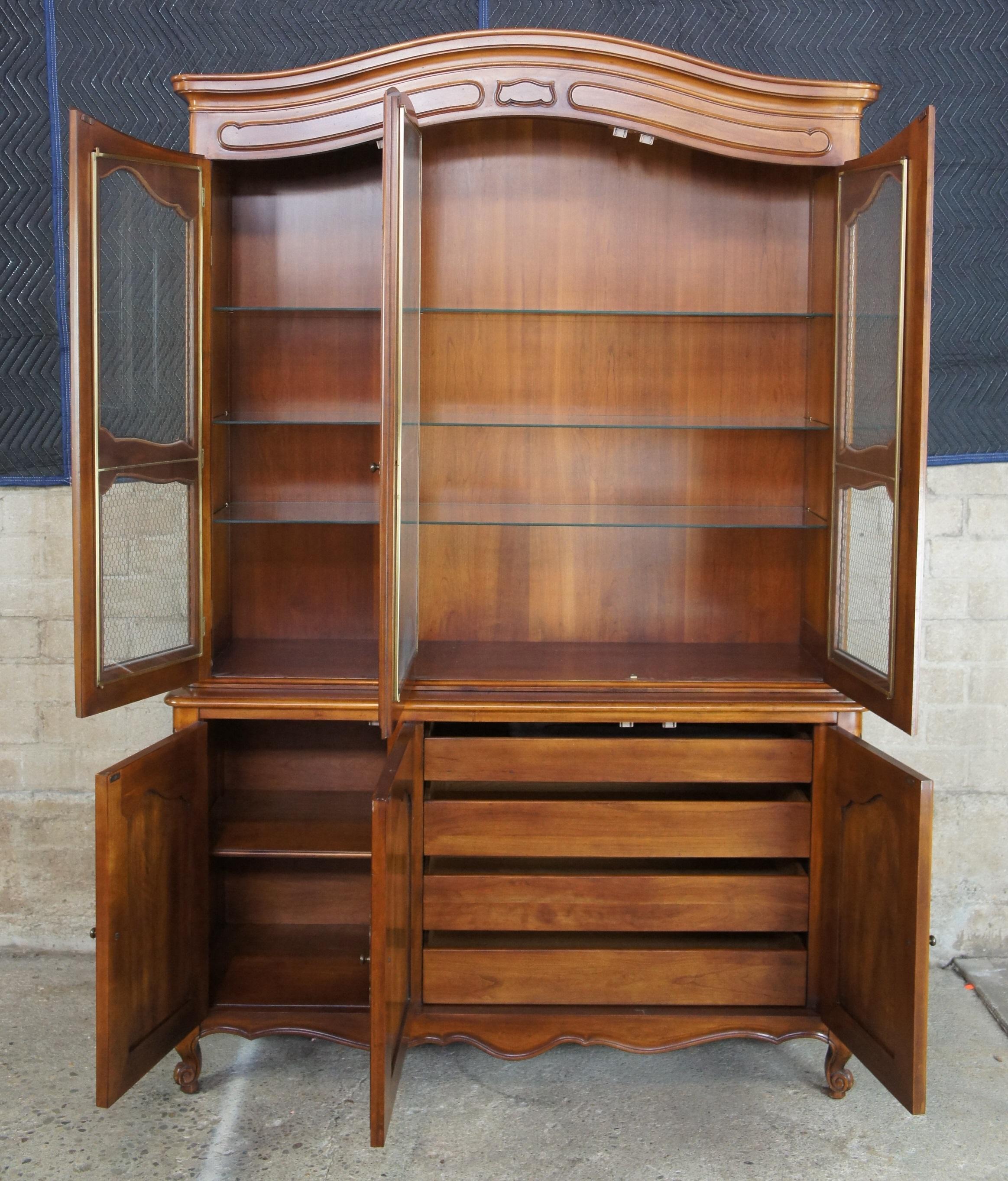 french country china cabinet