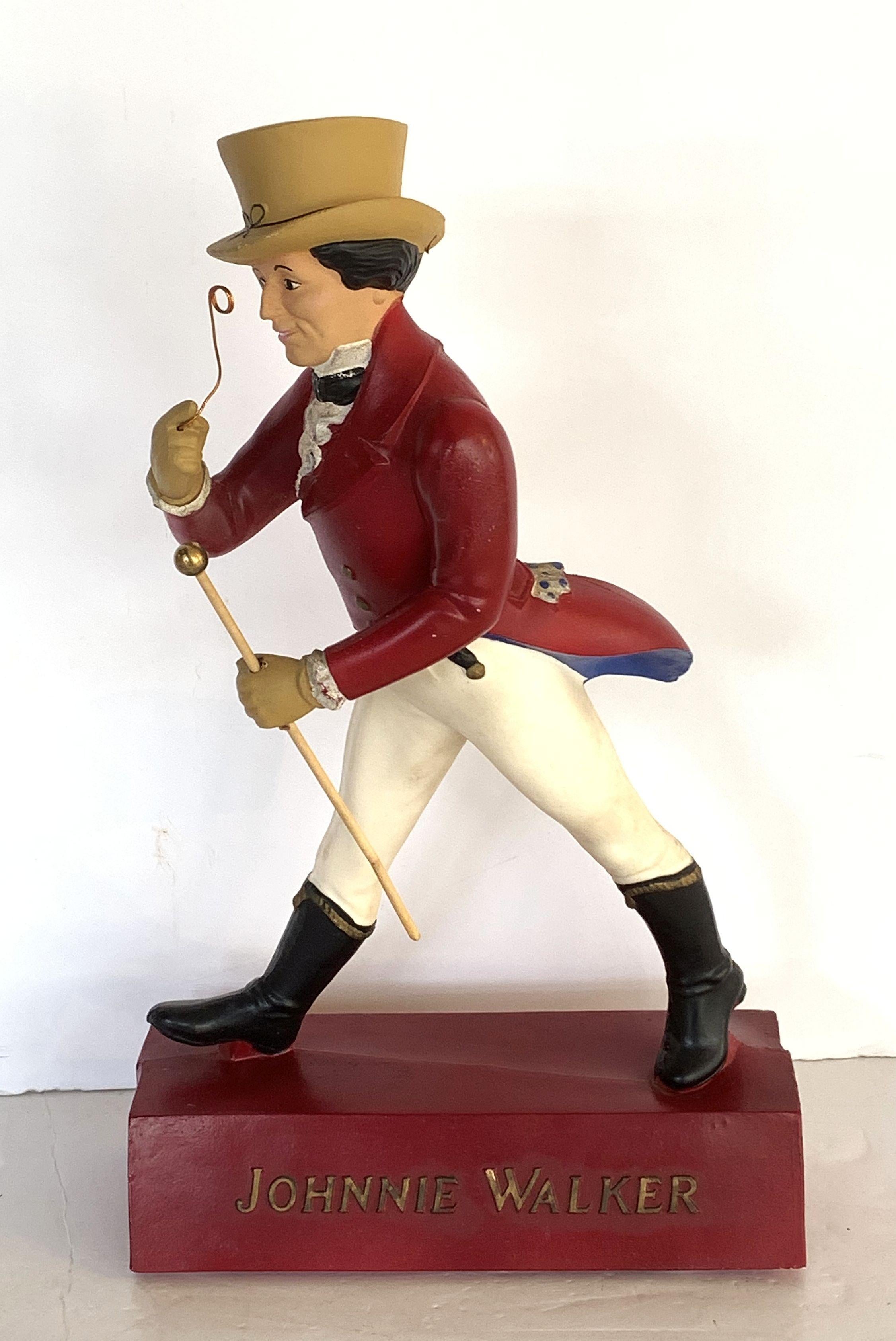 Vintage Johnnie Walker Scotch Whisky Figure Advertising Prop 7
