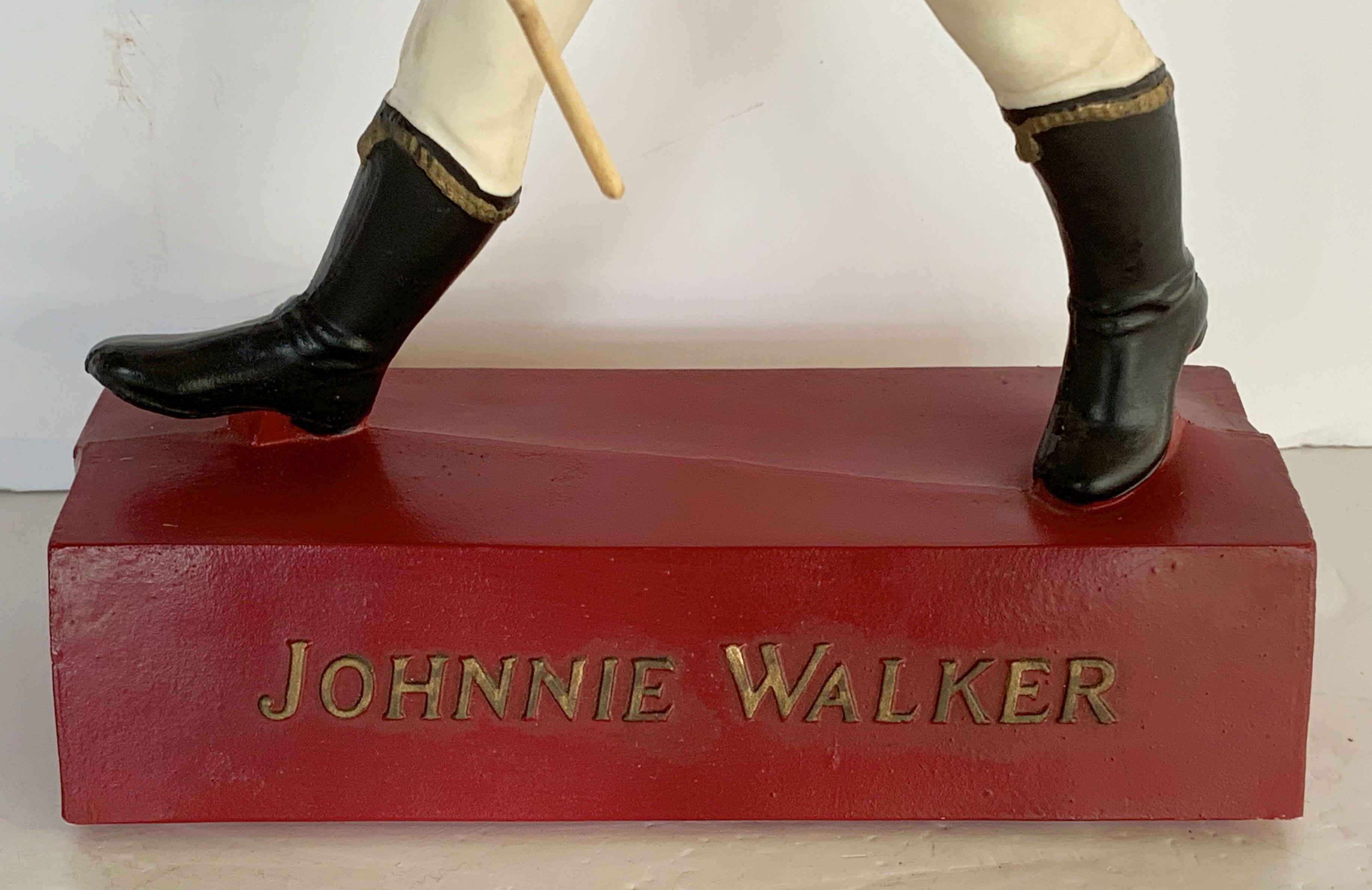 Vintage Johnnie Walker Scotch Whisky Figure Advertising Prop 8