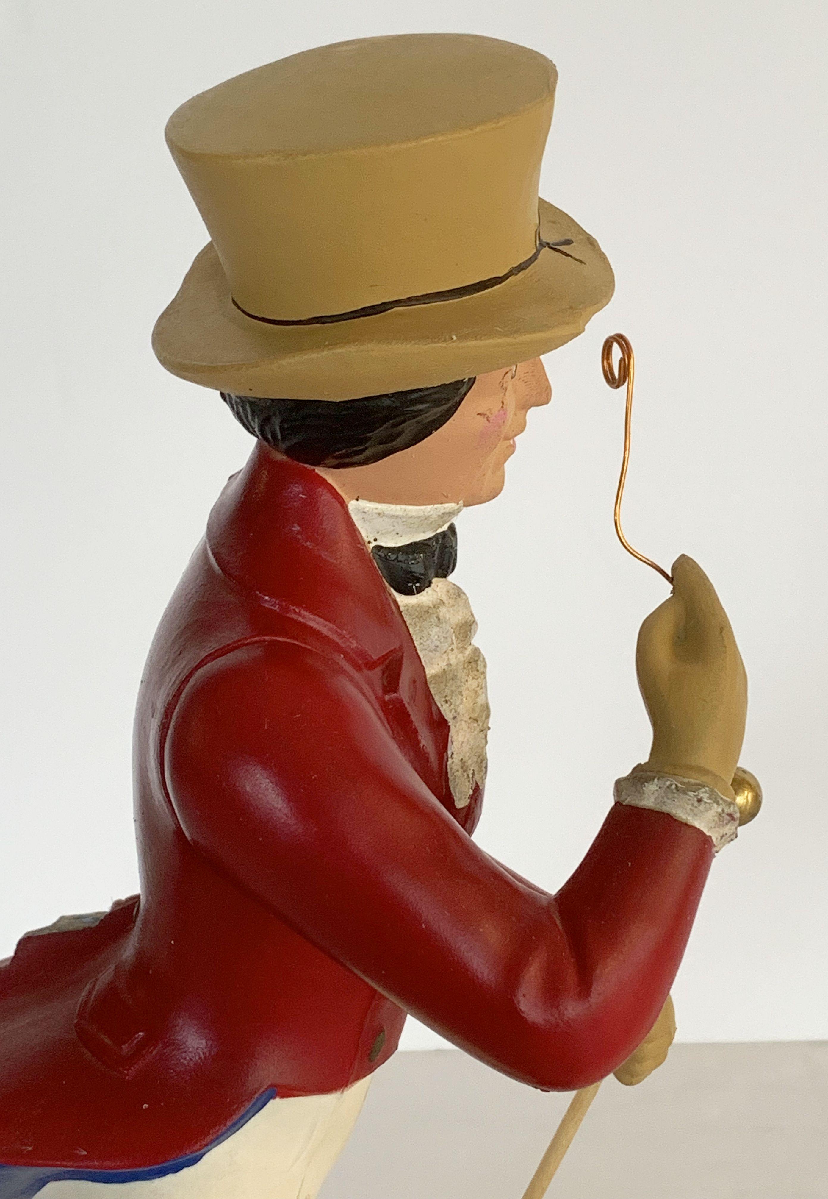 Scottish Vintage Johnnie Walker Scotch Whisky Figure Advertising Prop