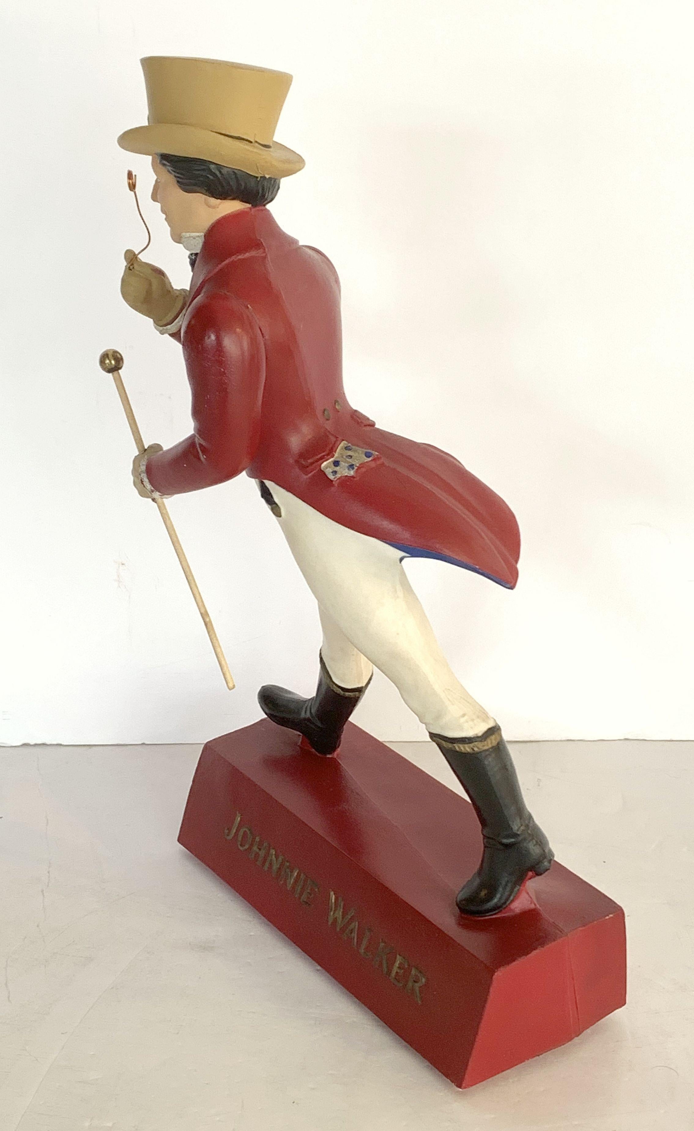 Foam Vintage Johnnie Walker Scotch Whisky Figure Advertising Prop