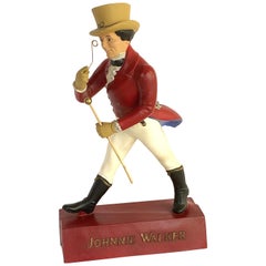 Vintage Johnnie Walker Scotch Whisky Figure Advertising Prop