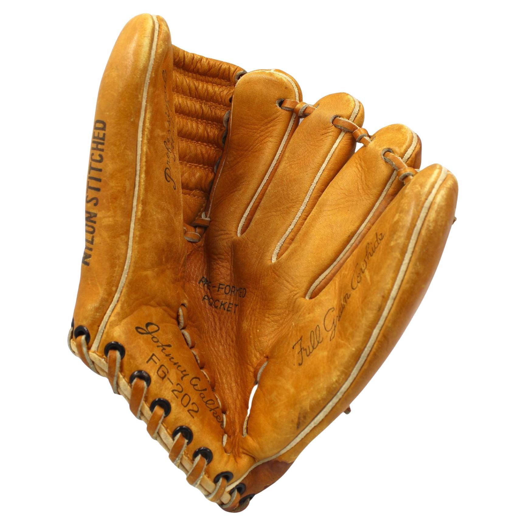 Vintage Johnny Walker Baseball Glove, circa 1960s