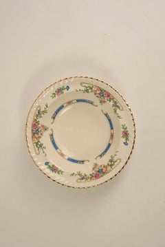 Vintage Johnson Bros. "Old English" Floral Rimmed Bowls, Set of 4