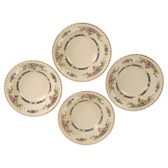 Vintage Johnson By. Ciotole con bordo floreale "Old English", set di 4 pezzi