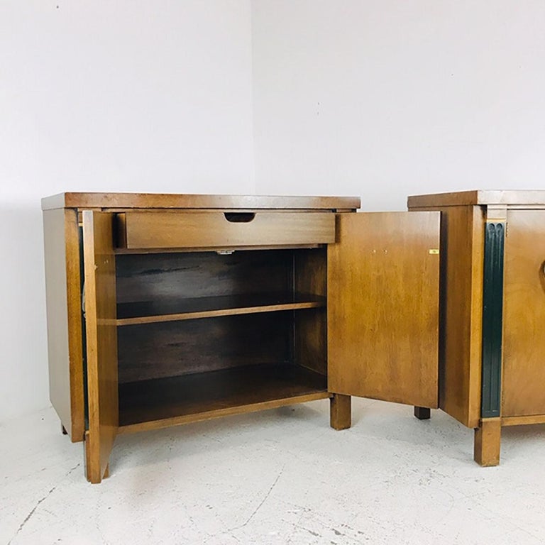 Vintage Johnson Furniture Chests/Night Stands For Sale at 1stDibs