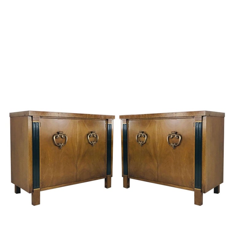 Vintage Johnson Furniture Chests/Night Stands For Sale at 1stDibs