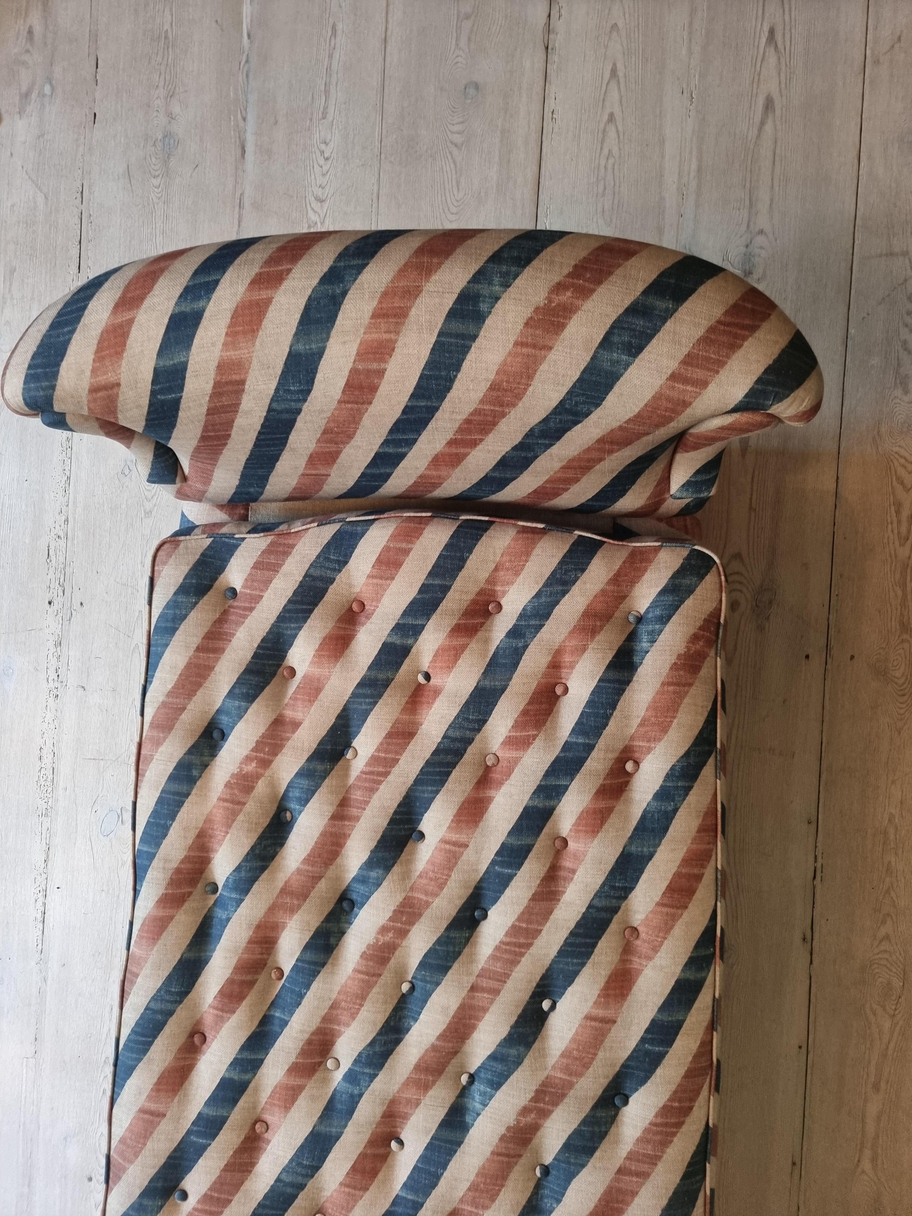 Vintage Josef Frank Daybed in Re-Upholstered Textile, Sweden 2